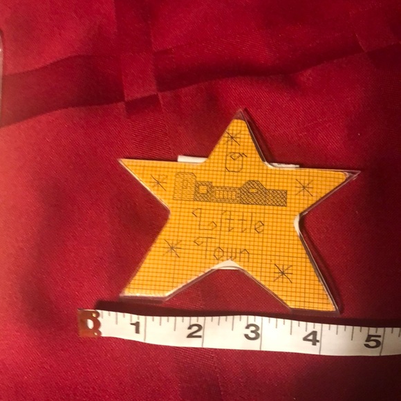 VINTAGE-Cross Stitch Craft Project Frames Material (stars are plastic) acrylic - Picture 6 of 13